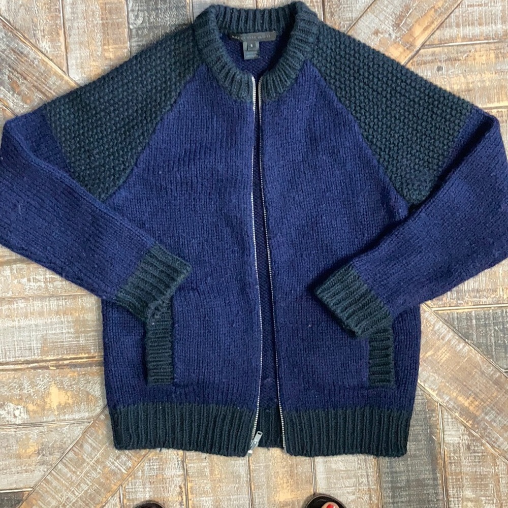 Marc by Marc Jacobs wool zip-up sweater. S…